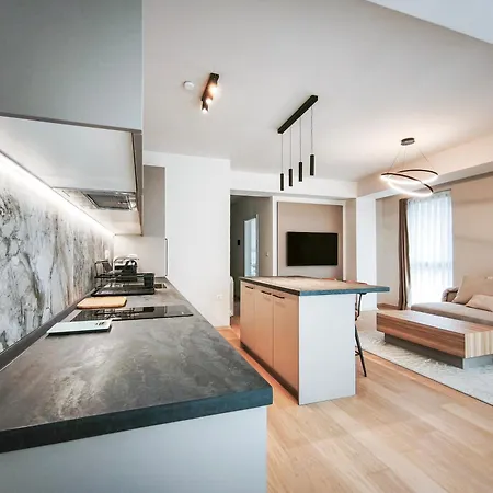 דירה Debar Maalo With Private Underground Parking - Quiet Location סקופיה